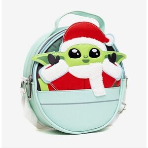 Star Wars The Mandalorian Santa Grogu Crossbody Bag